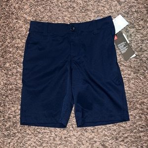 Under Armour Boys golf , uniform shorts